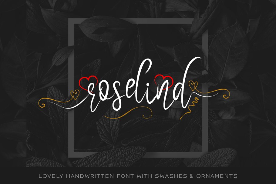 Roselind Font preview
